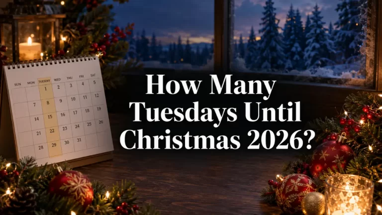 How Many Tuesdays Until Christmas