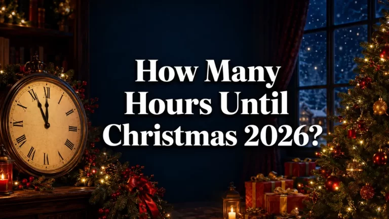 How Many Hours Until Christmas
