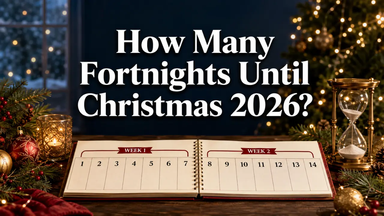 How many Fortnights until Christmas