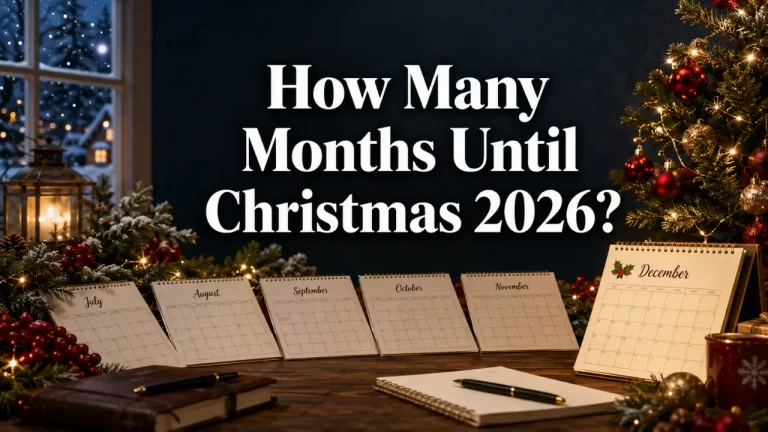 How many Months until Christmas