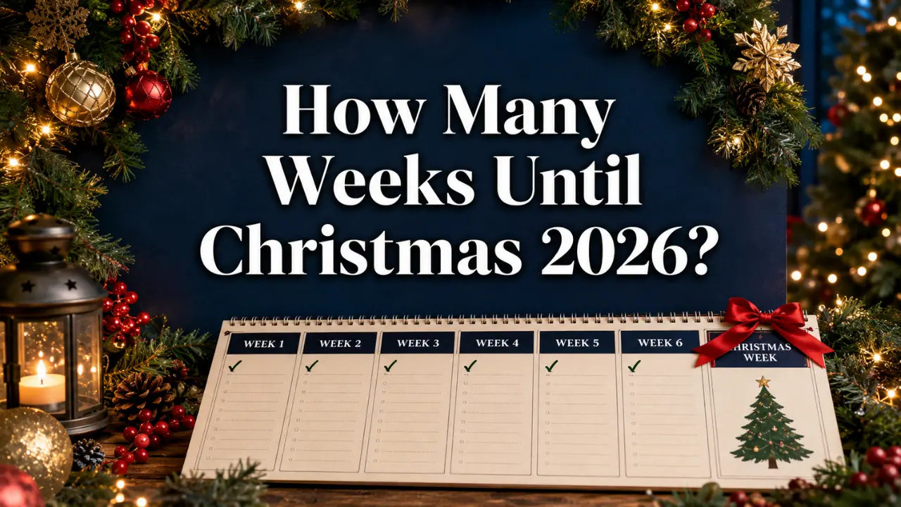 How many Weeks until Christmas