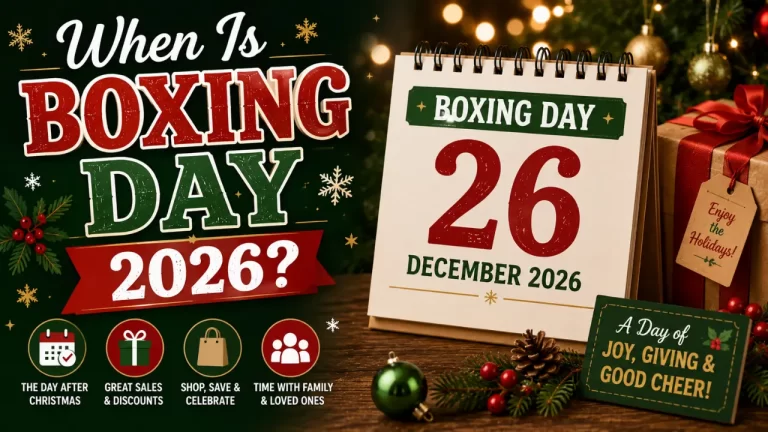 When Is Boxing Day